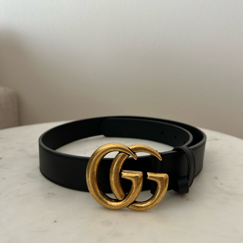 30mm Double G Gucci Belt
